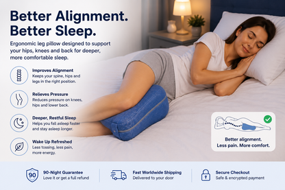 NestlyCozy™  Leg Pillow