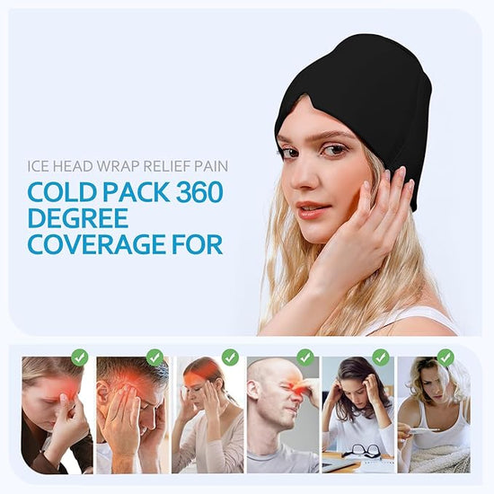 NestlyCozy™ Migraine Relief Hat