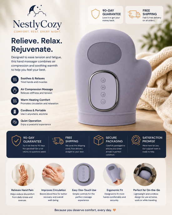 NestlyCozy™  Hand Massager