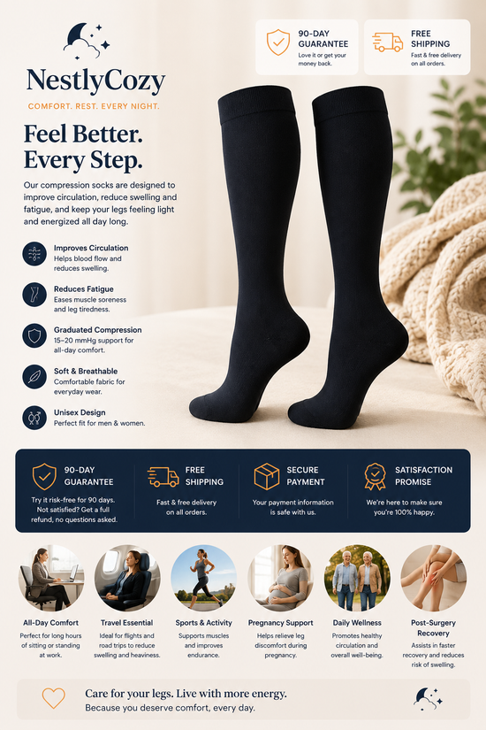 NestlyCozy™  Compression Socks